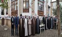 بازدید جمع نخبگانی اساتید، روسای دانشگاه‌ها و مسئولین نهاد مقام معظم رهبری از بیت امام خمینی رحمت الله علیه